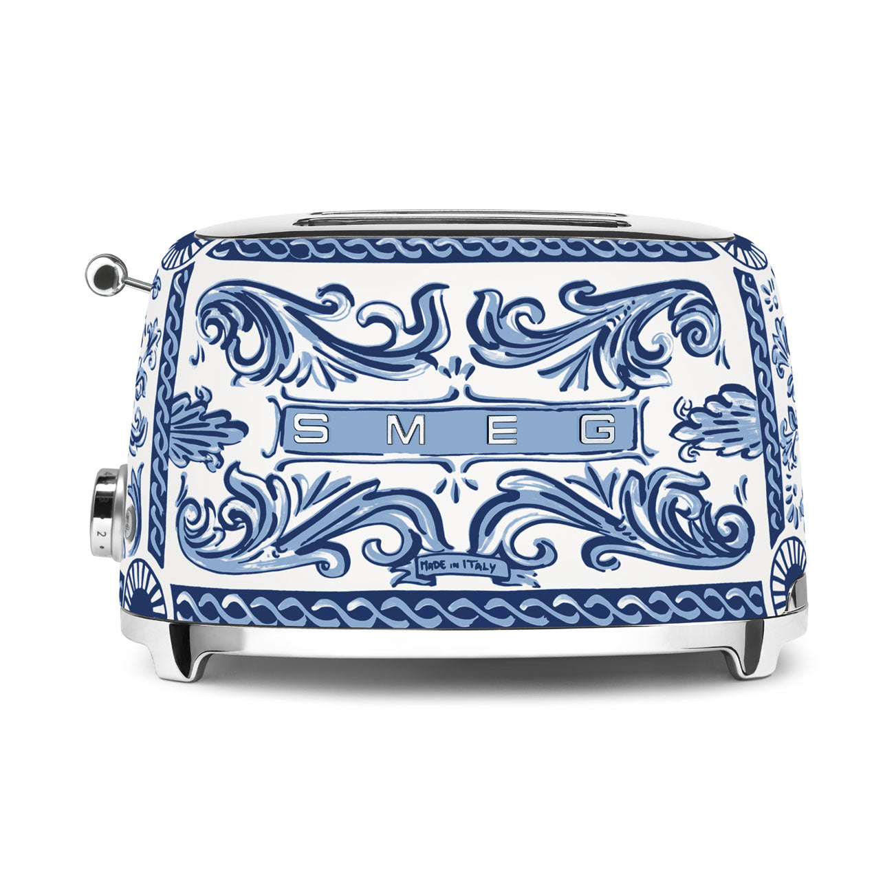 50's Style Dolce Gabbana Slice Toaster Blu Mediterraneo
