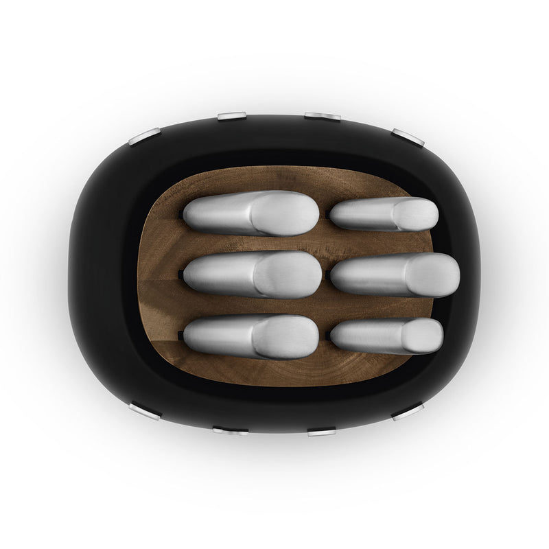 7PC Knife Block - Black (KBSF02BL)