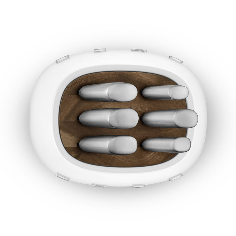 7PC Knife Block - White (KBSF02WH)