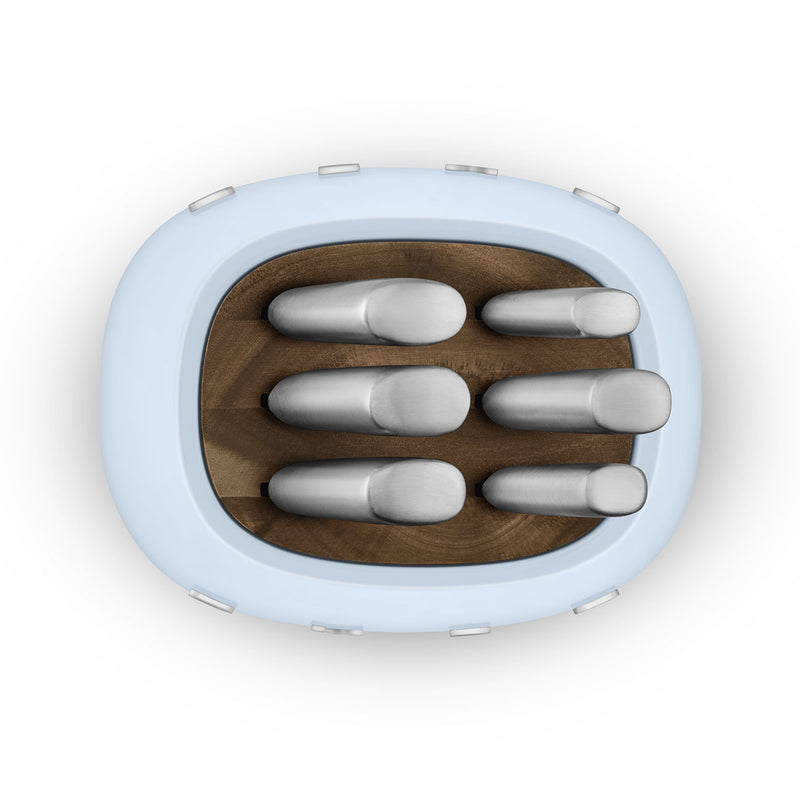 7PC Knife Block - Pastel Blue (KBSF02PB)