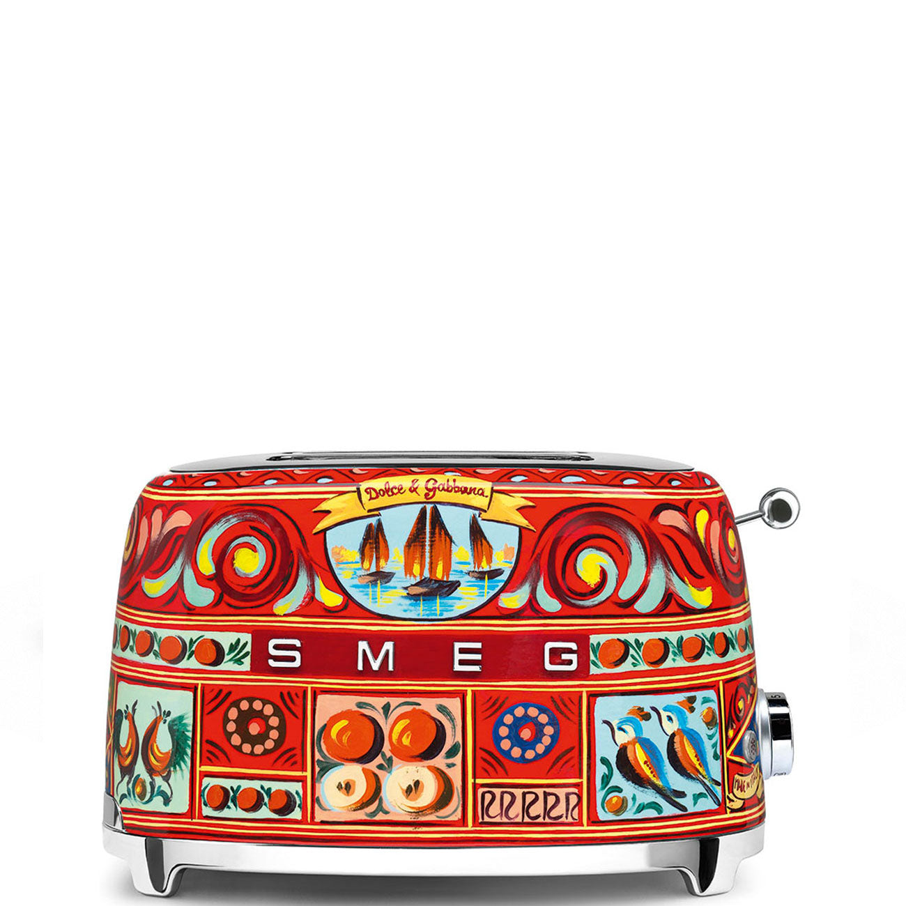 Smeg Dolce & Gabbana 50s Retro Style 2 Slice Toaster TSF01DGAU