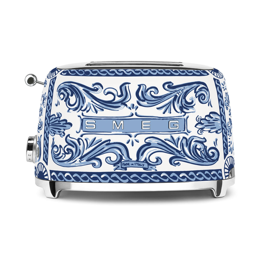 50's Style Dolce Gabbana Slice Toaster Blu Mediterraneo (TSF01DGBAU)