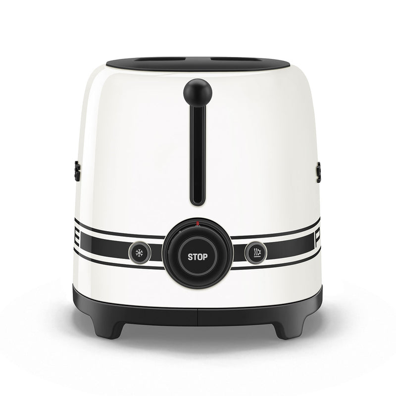 Porsche x SMEG 2 Slice Toaster - Carrara White (TSF01PCWAU)