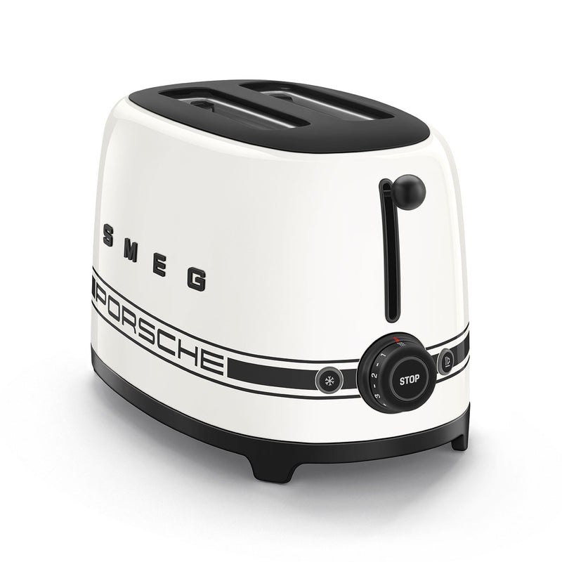 Porsche x SMEG 2 Slice Toaster - Carrara White (TSF01PCWAU)