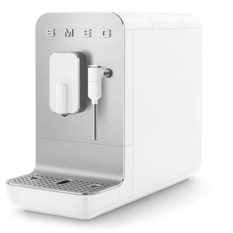 Bean To Cup Automatic Coffee Machine with Frothing Wand - Matte White (BCC12WHMAU)