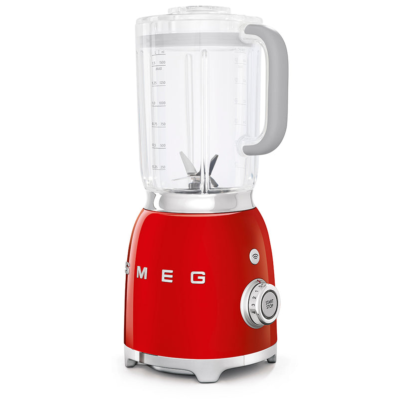 50s Style Blender Red with Bottle to Go (BLF01RDAUPACK)