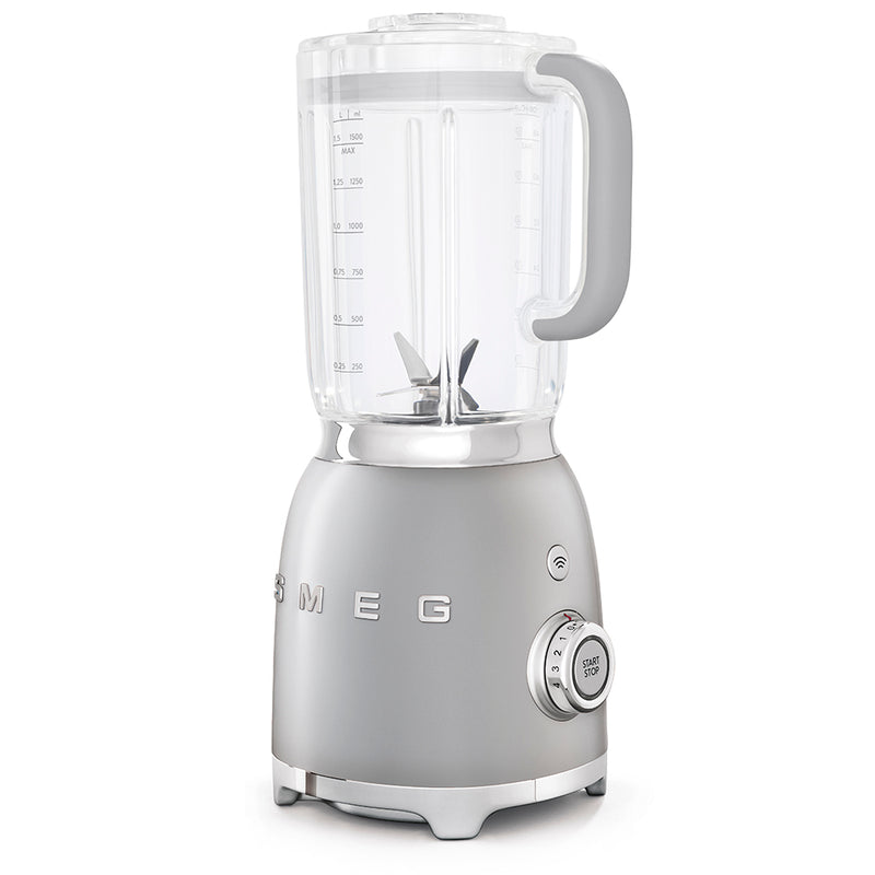 50s Style Blender Silver with Bonus Bottle to Go (BLF01SVAUPACK)