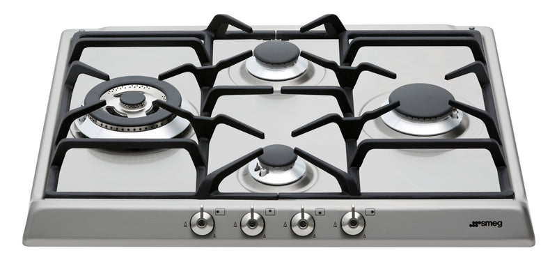 60cm Classic 4 Burner Gas Cooktop - Stainless Steel (CIR60XS3)